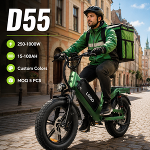 จักรยานบรรทุกไฟฟ้า D55 ขนาดยาง 20 นิ้ว รุ่น E-MTB 48V55Ah 750W ระยะทาง 240 กม. จัดส่งแบบ OEM ราคาโรงงาน - Product Image 1
