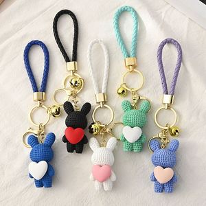 Wholesale Love Bear PVC Keychain Cute Bear 3D Resin Cartoon Keychain <b>Bag</b> Charm Couple <b>Gift</b> Animal Bear Keychain - Product Image 1