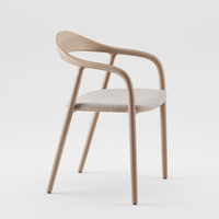 Chaise de salle à manger en bois de frêne massif nordique moderne, fauteuil simple, vente en gros directe d'usine, ensembles de chaises de bureau à domicile, meubles