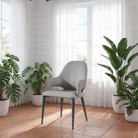 Fauteuil de salle à manger design moderne et luxueux en cuir PU pour table à manger