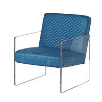 Chaise simple de maison simple de chaise de loisirs de balcon d'accoudoir acrylique nouvellement conçu