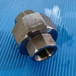 Phụ Kiện Ống Thép Rèn Áp Lực Cao 3000lbs 6000lbs Phụ Kiện Ống A105 Khớp Nối Ống Thép Cacbon - Product Image 3