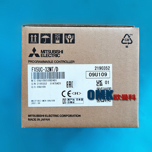 Controlador de Automatización Industrial PLC Ethernet 32 I/O Mitsubishi Electric FX5UC-32MT/D Hecho en Japón - Product Image 1