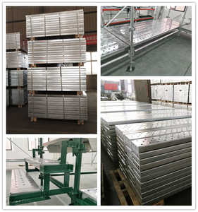 Plataformas de Andamio de 12 Pies, Abrazadera para Plataforma de Andamio, Plataforma de Andamio de Acero de 230 mm x 40 mm - Product Image 5