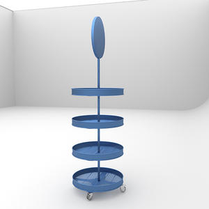 Factory Customized Metal Round Commercial <strong>Shelves</strong> and Beverage Display Racks - Product Image 3