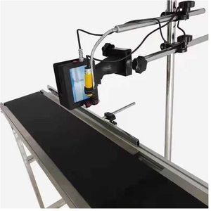 Máquina de Codificação a Jato de Tinta Eco Solvente Personalizável para Couro e Materiais Flexíveis com Impressão Automática - Product Image 2