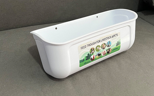 New PP Material Hanging Poultry Feed Trough Bucket Chicken <strong>Duck</strong> &amp; Goat <strong>Feeder</strong> for Fence Fencing 1-Year Warranty - Product Image 4