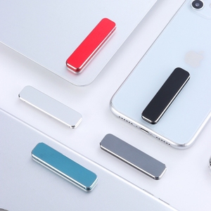 Supporto per <span class=keywords><strong>telefono</strong></span> cellulare pieghevole in lega di alluminio Mini accessorio da scrivania flessibile invisibile portatile - Product Image 3
