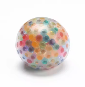 Sensory Stress <b>Balls</b> Stretchy <b>Balls</b> Anti Fidget Toy 6cm TPR Stress <b>Ball</b> Water Beads Soft <b>Squeeze</b> Release Stress Toys OEM/ODM - Product Image 1