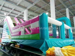 Parc sportif gonflable personnalisé, château gonflable OEM, <span class=keywords><strong>toboggan</strong></span> fabriqué par Cheer Amusement - Product Image 2