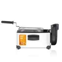 Z 3L Friteuse Électrique Usage Domestique Petite Poêle À Frire Four Beignets Frits et Frites Machine