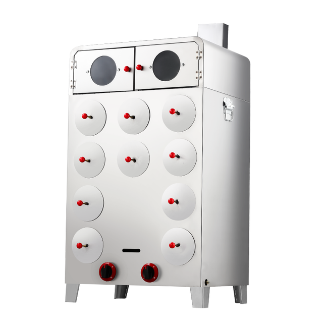 Fresh Corn Roaster Hot Sale Commercial 10 Holes Thickened Roasted Corn Oven Gas Sweet Potato Machine