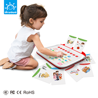 Juego de regalo para niños, venta al por mayor, tableta electrónica USB, juguetes para niños, Aprendizaje de vocabulario fonético del alfabeto inglés