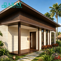 Maisons préfabriquées pliables modernes AKAY, cabines modulaires préfabriquées, maisons conteneurs portables extensibles pour hôtel de villégiature