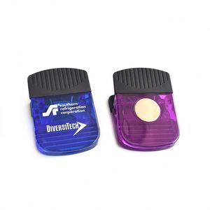 Aimant de réfrigérateur en plastique en forme de U avec logo personnalisé, grand format, cadeaux promotionnels pour entreprises, clip magnétique pour mémos de bureau - Product Image 5