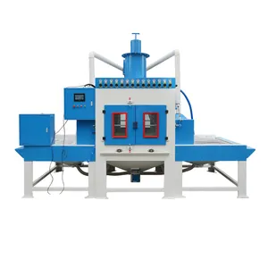Automatic Conveyor Belt Sand Blasting Machine For Aluminium Profile