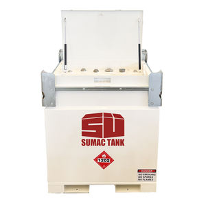 Tanque de Combustible Estacionario de Acero al Carbono de Doble Pared Sumac, Bomba de Gasolina Eléctrica, Tanque de Combustible con Diseño Autocontenido - Product Image 1