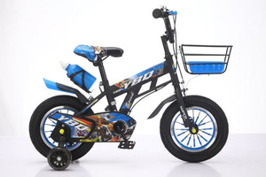 Biciclette da <span class=keywords><strong>Montagna</strong></span> in Acciaio per <span class=keywords><strong>Bambini</strong></span> - 3-12 Anni, Monovelocità <span class=keywords><strong>con</strong></span> Rotelle e Cestino in Plastica per Ragazzi e Ragazze - Product Image 4