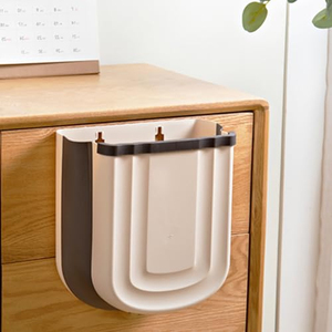 Kitchen Plastic Wall-mounted <b>Hanging</b> Foldable Eco-Friendly Storage Bucket Trash Can with Customized Color for Home Use - Product Image 5