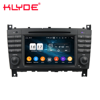 KD-7218 fábrica OEM estéreo de coche reproductor de vídeo de pantalla para Benz clase c W203 2004-2007 Auto GPS radio TV BT teléfono libro Cámara