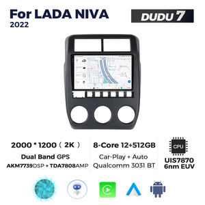DUDUAUTO pour LADA NIVA <span class=keywords><strong>2022</strong></span>, système multimédia Android modifié pour voiture, navigation Bluetooth, Car-play, écran de recul - Product Image 3