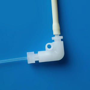 Raccords à connexion rapide à filetage interne 1/4-28, connecteurs en plastique PTFE, coudes à angle droit pour conduits flexibles et rigides - Product Image 1