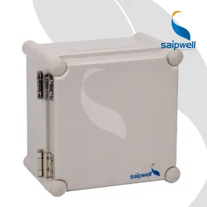 Saipwell/saip ip65 fivela de aço inoxidável, abs morre, gabinete de energia elétrica SP-002-191913, caixa de distribuição de plástico