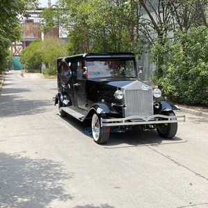 Chinese Cars Black Electric Classic Funeral Hearse for Sale Vintage Car Used Cars Right Hand Customized Special Transportation - Product Image 5