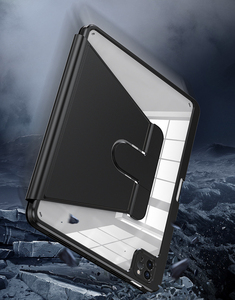 Étui de protection en cuir pliable rotatif avec support pour stylet pour <span class=keywords><strong>iPad</strong></span> Pro 11 2025/<span class=keywords><strong>iPad</strong></span> 11e/12e génération/<span class=keywords><strong>iPad</strong></span> Air 11 2026 - Product Image 4