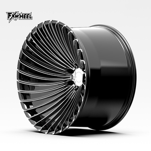 Mâm xe hợp kim nhôm đúc FX, kiểu lõm sâu, nan hoa kiểu quạt, kích thước 18 - 24 inch, phù hợp với dòng xe 5 Series, E Class, A6 - Product Image 1