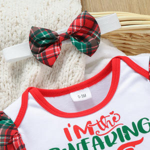 Vêtements de Noël pour enfants, robes en dentelle pas chères, jolies robes de fête pour bébés filles, fabrication chinoise - Product Image 3