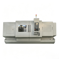 Máquina Fresadora CNC de 3 Ejes Multifunción YH80-2000, Máquina de Torneado Especial, 1600 mm Máx. Longitud, para corte de tornillos sin fin de eje largo