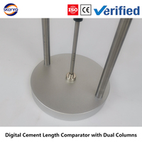 Comparador Digital de Doble Guía, Medidor de Longitud de Cemento de Doble Columna para Medición de Materiales de Construcción en Laboratorio SKLYYQ