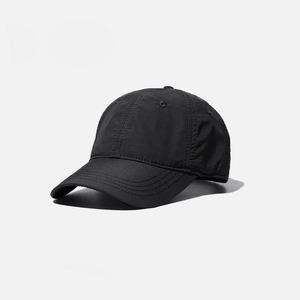 Chapeau de soleil Offre Spéciale couleur unie 6 panneaux été doux séchage rapide casquette de baseball polyester - Product Image 2