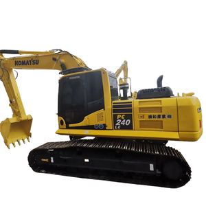 Motor de alta potencia Komatsu 240, excavadora de segunda mano usada de 24 toneladas, construcción EPA CE pc240-7 - Product Image 1