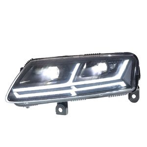 A6 A6L Upgrade Q7 Style High Bright Full <b>LED</b> <b>Headlight</b> Assembly With Daytime Running Lights Plug and Play for C6 2005-2011 2005- - Product Image 5