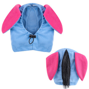 Gorro para perro Shine, estilo Bulldog francés, cierre con cordón para perros pequeños, medianos y grandes, gorros para mascotas para todas las estaciones - Product Image 2