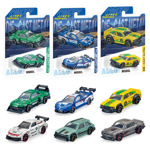 Coche de Juguete de Aleación Fundida a Presión a Escala 1:64 con Ruedas Libres, Modelo <span class=keywords><strong>F1</strong></span> para Niños, en Blíster, Set de Juguete Unisex - Product Image 2