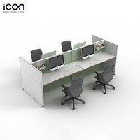 Meubles de bureau commerciaux Cabines d'angle obtus à 120 degrés Meubles de bureau