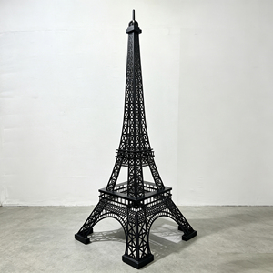Grande sculpture en métal de la <span class=keywords><strong>Tour</strong></span> <span class=keywords><strong>Eiffel</strong></span>, modèle de la <span class=keywords><strong>Tour</strong></span> de Paris pour l'extérieur et l'intérieur, idéal pour la décoration de centres commerciaux, d'hôtels, d'événements et de paysages. - Product Image 5