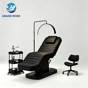 Cama de Belleza Eléctrica Inteligente y Moderna, Cama Curva para Pestañas, Muebles de Salón, Mesa y Cama de Masaje con 3 Motores para Esteticista - Product Image 2