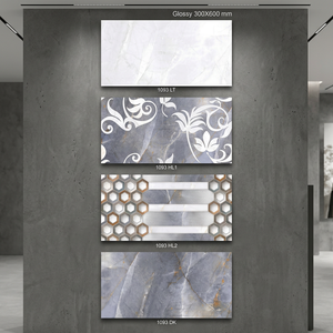 Carreaux de mur en céramique brillant numérique 300x600mm 12x24 Carreaux émaillés en porcelaine de meilleure qualité à bas prix de l'usine chinoise - Product Image 3