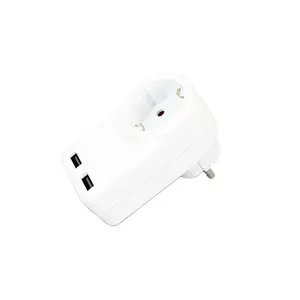 European Wall Socket Extension Socket Adapter With Usb Charger