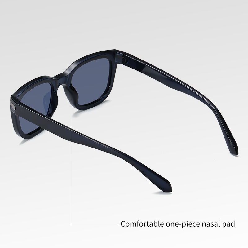 Luxury High Quality Classic Square TR7548 UV400 Men's Sunglasses