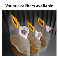 Pompe de distribution à aspiration pour sacs de bière artisanale, épaissie, jetable, pour emballage à emporter, portable, pour usage domestique, pour boissons liquides et céréales complètes