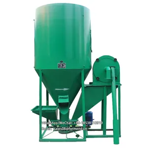 High Quality Cheap Animal Pig Fish Livestock Poultry Animal Vertical Small Feed Mixer for Cow