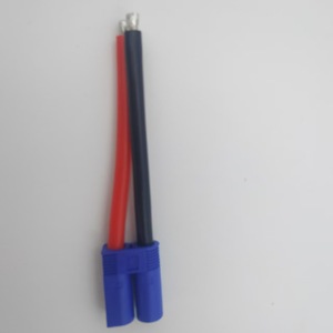 สายซิลิโคนสีแดงดำขนาด 12AWG3135 สำหรับอุณหภูมิห้อง พร้อมปลั๊กแบบกล้วยตัวผู้และตัวเมีย สำหรับจ่ายไฟ EC5 สายชาร์จแบตเตอรี่ลิเธียม - Product Image 5