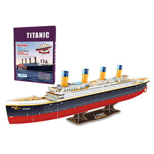 <span class=keywords><strong>Puzzle</strong></span> en papier, mousse EPS, 3D, 116 pièces/boîte, jouet, 3D, à faire soi-même - Product Image 3