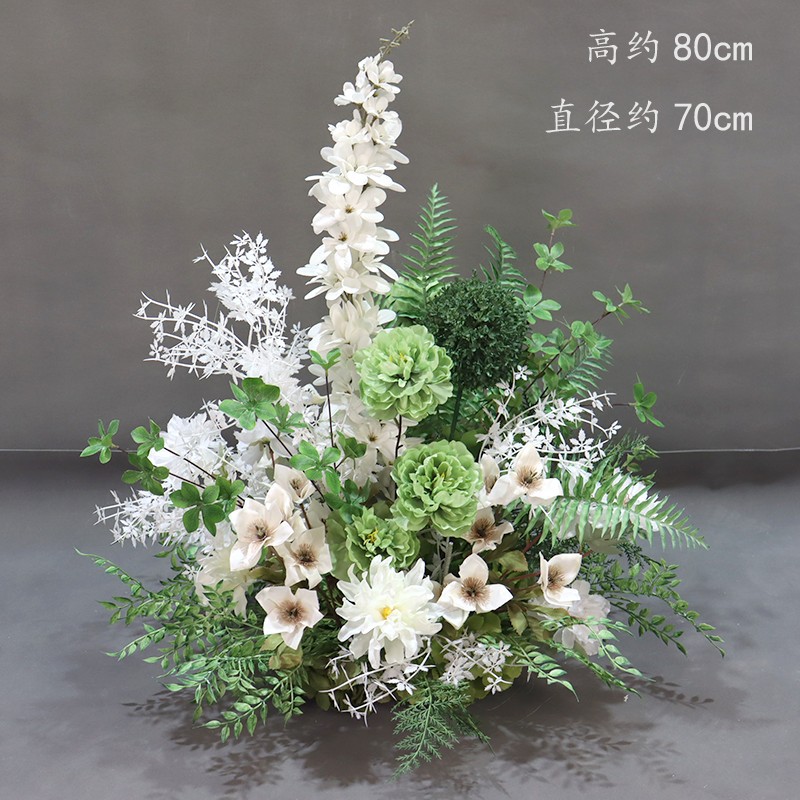 Fleur en pot d'orchidée de style de forêt chiyoh