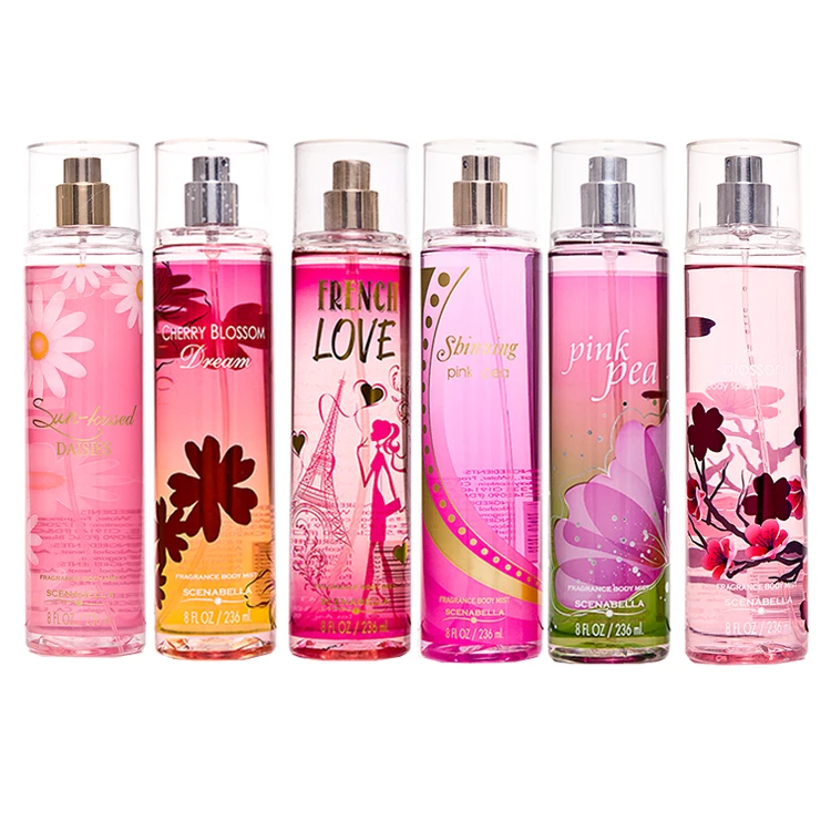 Cherry Blossom Fijne Bad Werkt Body Luxe Scenabella Fijne Geur Nevels Private Label 236Ml